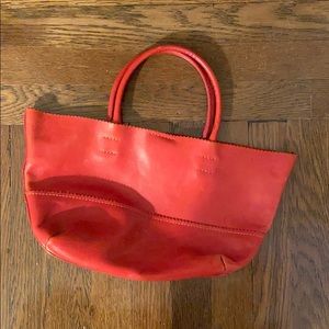 Red Leather Bag
